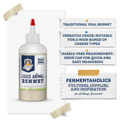 Liquid Animal Rennet (2oz)