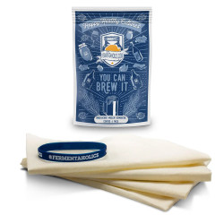 Unbleached Muslin Kombucha Covers (4 Pack)