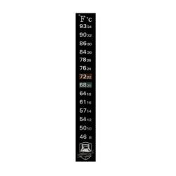 Adhesive Temperature Strip (46-93F Range)