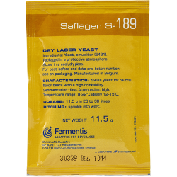 Fermentis SafLager S-189 Lager Yeast 11.5 g