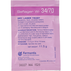 Fermentis SafLager W-34/70 Bohemian Lager 11.5 g