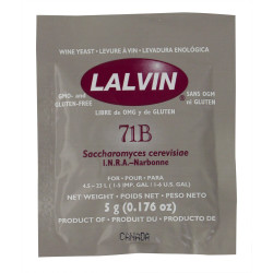 71B Lalvin Active Freeze-Dried Wine Yeast