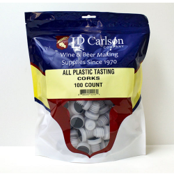 All Plastic Tasting Corks Bag/100