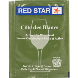 Premier Côte des Blancs Red Star 5 Gram Wine Yeast