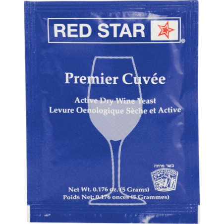 Premier Cuvée Red Star 5 Gram Wine Yeast