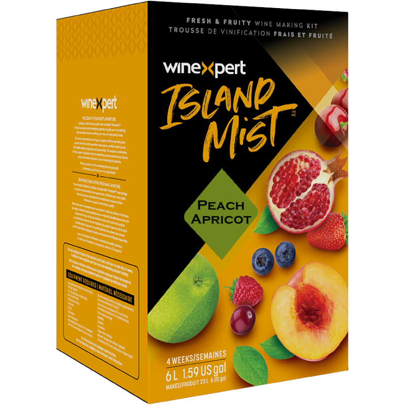 Island Mist Peach Apricot 6L Wine Kit