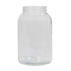 One Gallon Glass Wide Mouth Jug