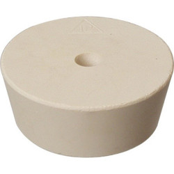 Rubber Stopper- No. 13 With Hole
