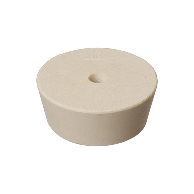 Rubber Stopper- No. 13 With Hole