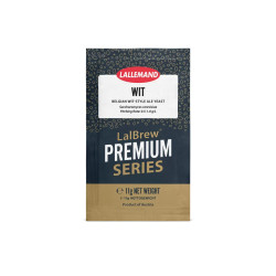 LalBrew Premium Wit Belgian Yeast 11 Grams