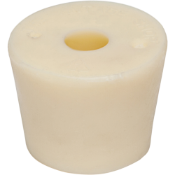 Rubber Stopper- No. 8 With Hole