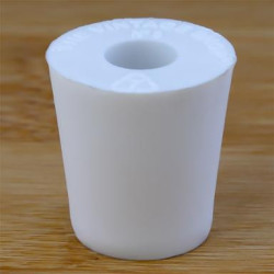 Rubber Stopper- No. 3 With Hole